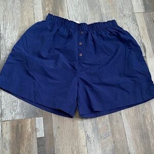 Zenana Outfitters Navy Athletic Shorts